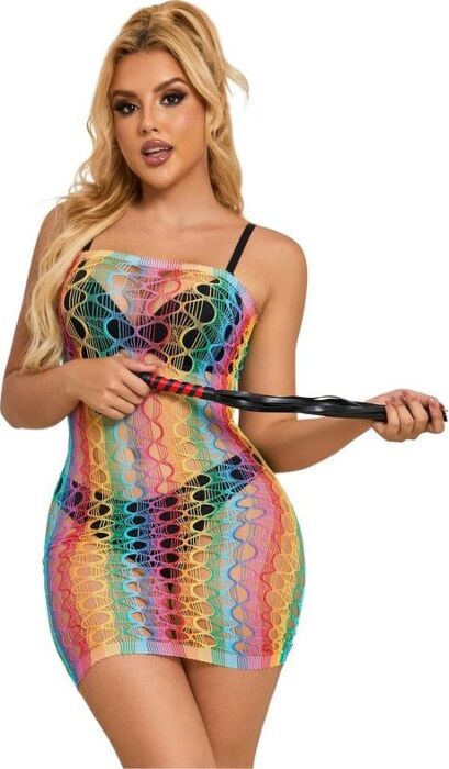 Sublime Dress SUBBLIME 952365 Rainbow Mesh