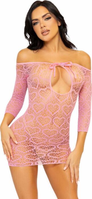 Net Heart Pink Dress Net Heart Pink Dress