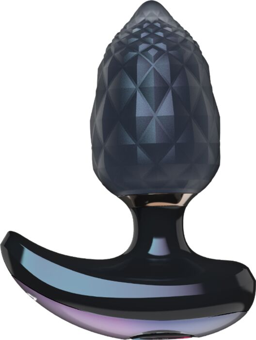 TINGON Anal Plug with 5D Diamond Texture
