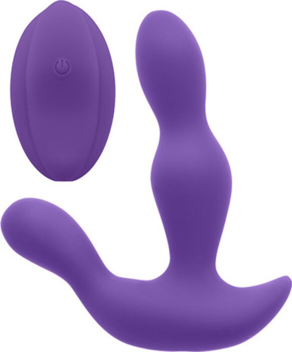 S Pleasures Velvet Prostate Stim Vibrator with Remote