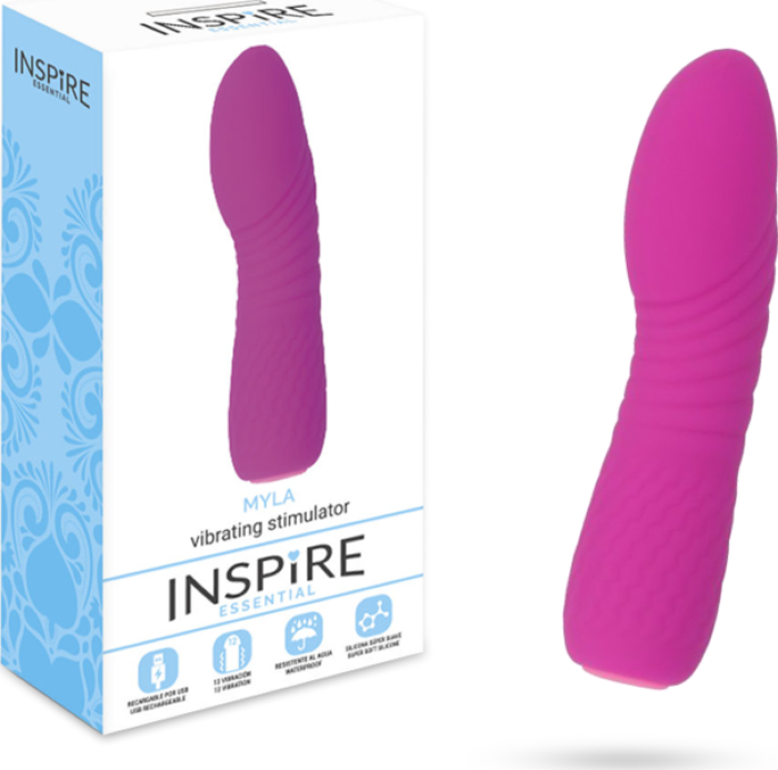 Purple Myla Vibrator - Inspire Essence Purple Myla Vibrator - Inspire Essence