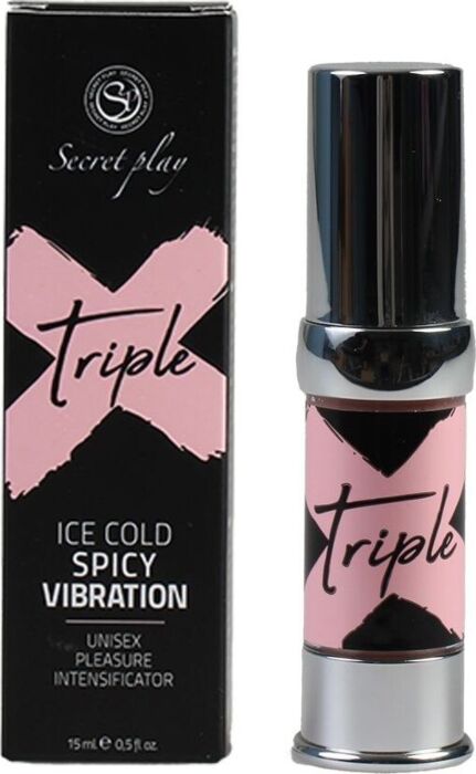 Pleasure Gel SECRETPLAY Triple X - 3 Effects in 1 Pleasure Gel SECRETPLAY Triple X - 3 Effects in 1