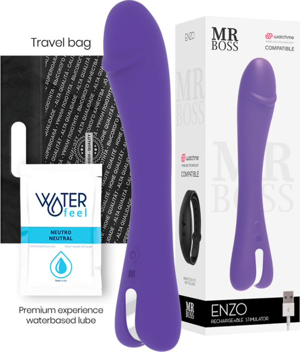Vibrator MR. BOSS Enzo with Wireless Technology