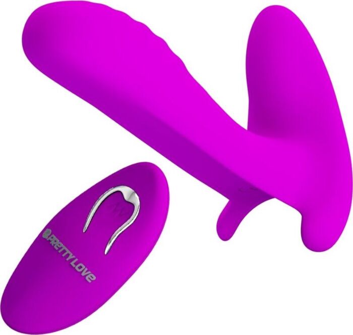Vibrator Pretty Love BI-014850W Remote Control Purple