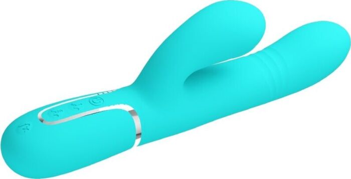G-Spot Vibrator Pretty Love Flirtation Aqua Green