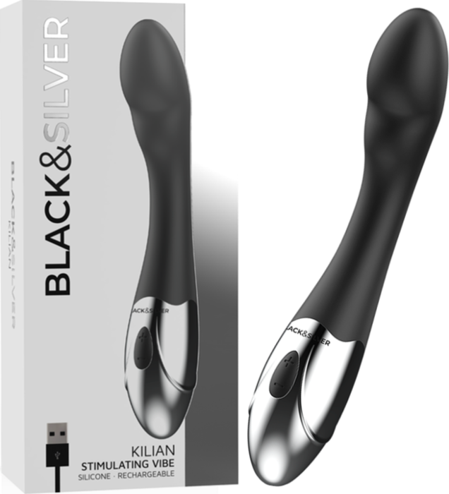 BLACK&SILVER KILIAN G-Spot Vibrator BLACK&SILVER KILIAN G-Spot Vibrator