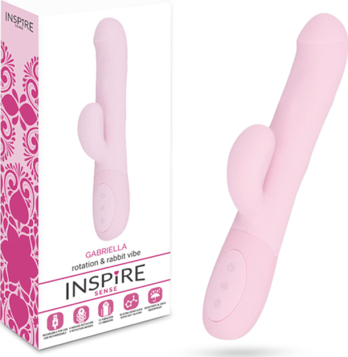 Rabbit Vibrator Inspire Gabriella with Clitoral Stimulator