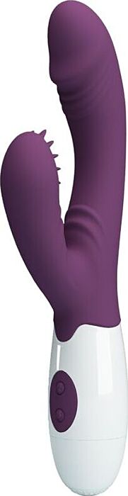 Pretty Love Andre Rabbit Vibrator with Curved Shaft Pretty Love Andre Rabbit Vibrator with Curved Shaft