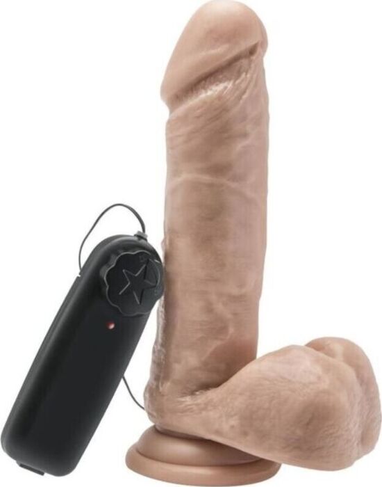 GET REAL 18cm Realistic Vibrator with Balls GET REAL 18cm Realistic Vibrator with Balls