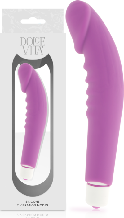 Realistic Purple Pleasure Vibrator