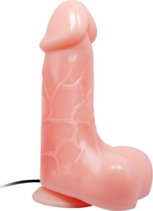 Realistic Vibrator BAILE Natural Barbara with Suction Cup