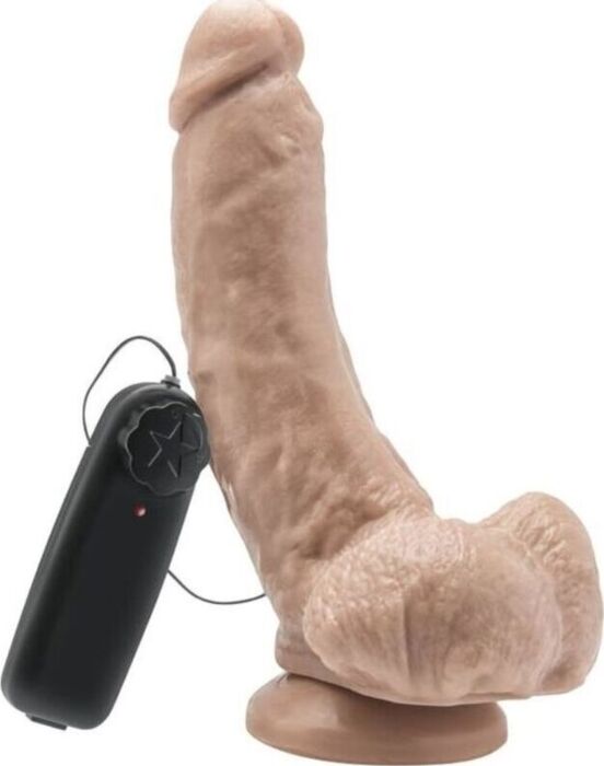 GET REAL 20.5cm Realistic Dildo Vibrator with Balls