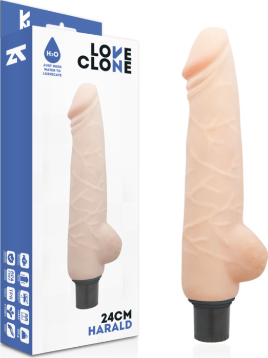 LOVECLONE Harald Realistic Vibrator with Self Lubrication LOVECLONE Harald Realistic Vibrator with Self Lubrication