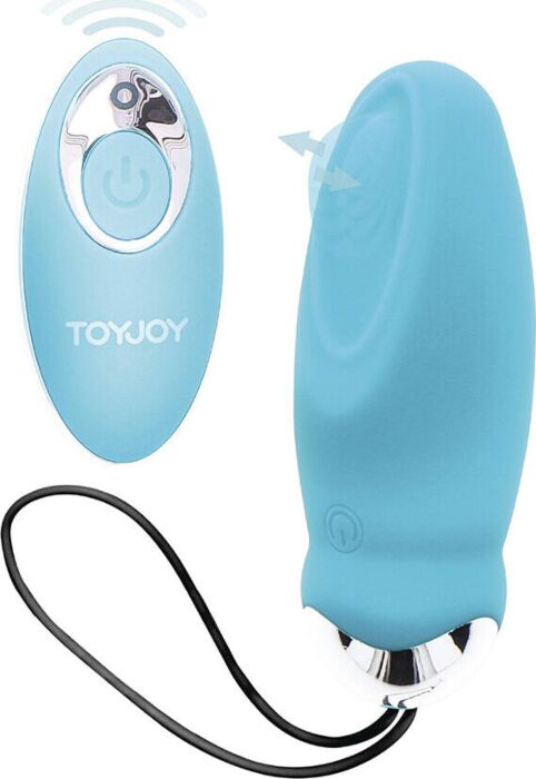 Vibrator ToyJoy I'm So Egg-cited Blue Remote
