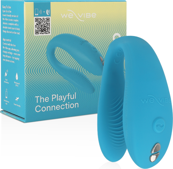 Dual Stimulator We-Vibe Sync Go Turquoise