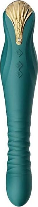 Zalo king vibrator - turquoise green