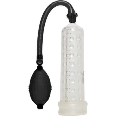 Power massage pump w. sleeve clear