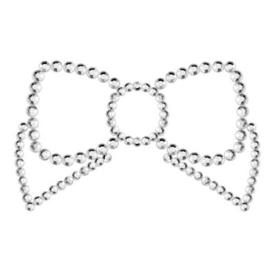 Silver Bow Nipple Covers