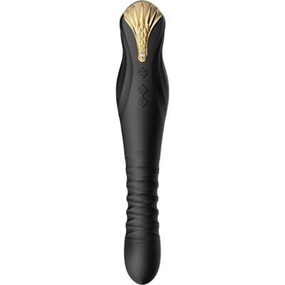 Zalo king vibrator - obsidian black