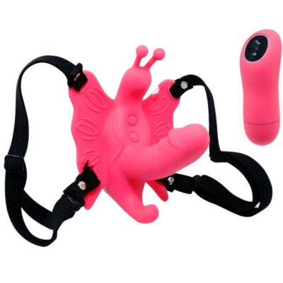 Remote Control Butterfly Strap-On: FlutterLove