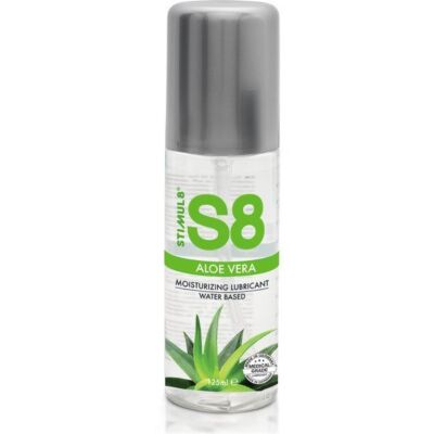 S8 aloe vera water based lube 125ml