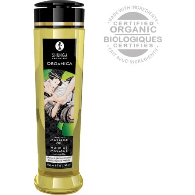 Shunga edible organic erotic massage oil
