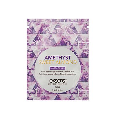 Exsens Amethyst Sweet Almond Massage Oil 3ml