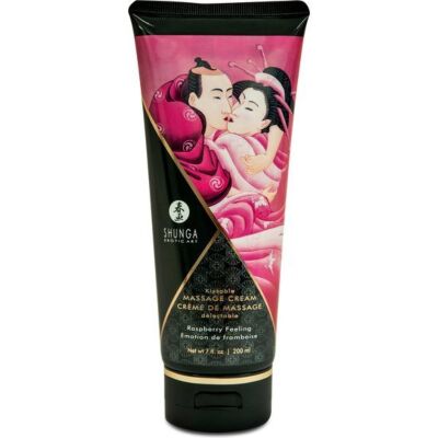 Shunga massage cream kissable raspberry emotion 200ml