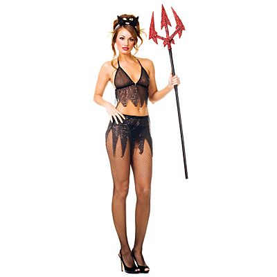 Music Legs She-Devil Costume M/L
