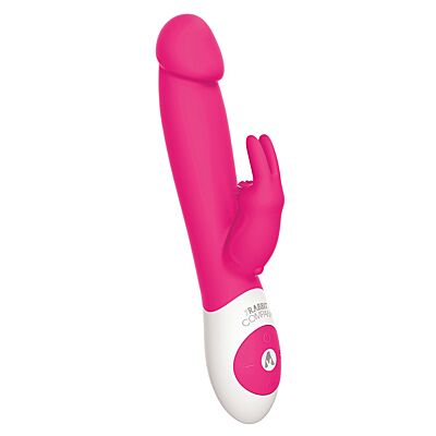 Realistic Rabbit Rechargeable Dual-Action Vibrator