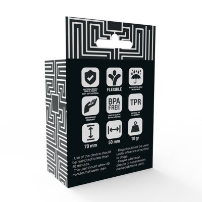 Addicted toys potenz- c-ring penis black