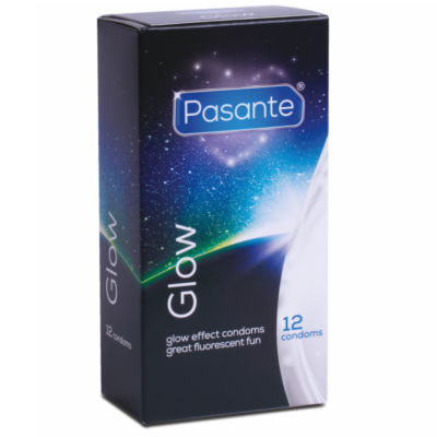 Condoms Pasante Glow 12 Pack - Glow in the Dark