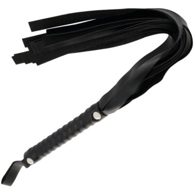 Darkness black flogger 45cm