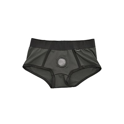 Sportsheets EmEx S Gray Fit Boxer Harness