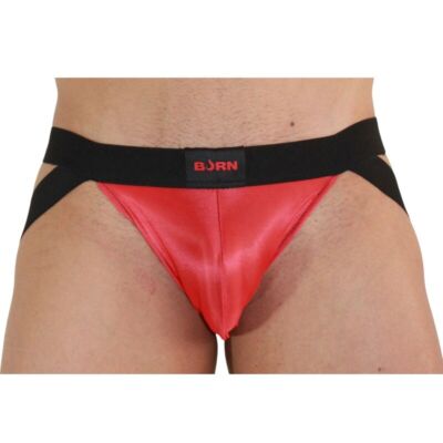 Jockstrap BURN 010 Red/Black - Sensual Comfort