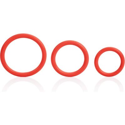 Red Fire Triple Ring