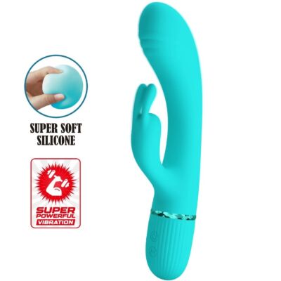 Rabbit Vibrator Pretty Love Scocco Turquoise