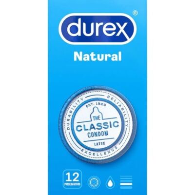 Durex Natural Condoms 12 pcs.