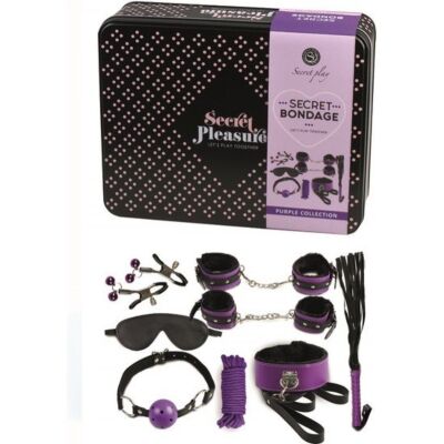 Intense Purple Bondage Kit 8P