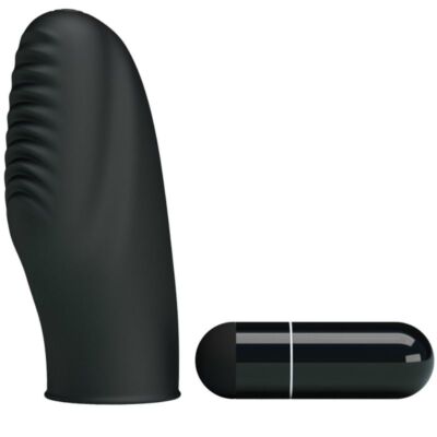 Vibrating Finger Sleeve Black Stanford