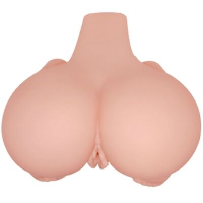 Crazy bull - realistic butt doggy style double tunnel