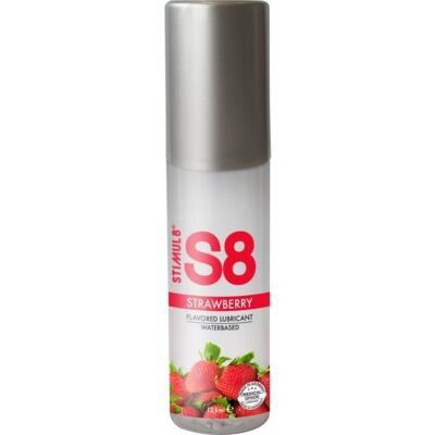 S8 flavored lube 125ml - strawberry