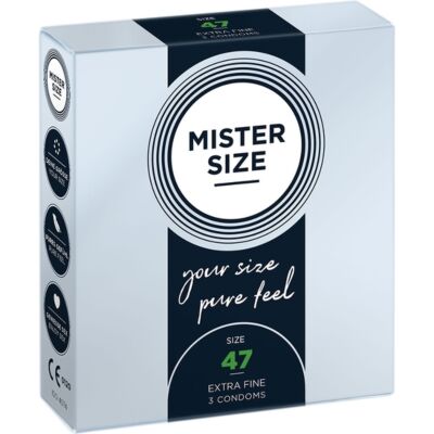 Mister size 47 (3 pack) - extra fino