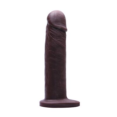 Tantus Alan Mocha silicone dildo for G‑spot