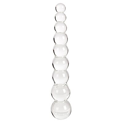Glass Beaded Dildo S Pleasures Crystal VEGA