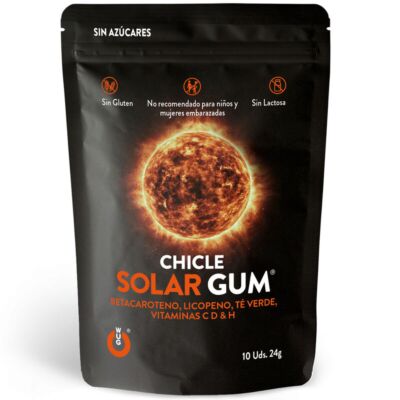 Sunburst Tanning Sunscreen Chewing Gum
