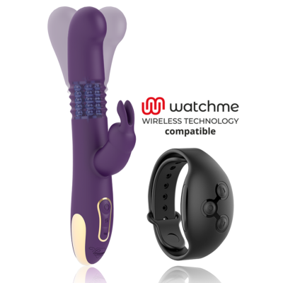 Bastian Rabbit - Rotating Vibrator WatchMe