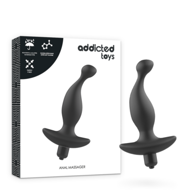 Vibrating Obsidian Anal Massager