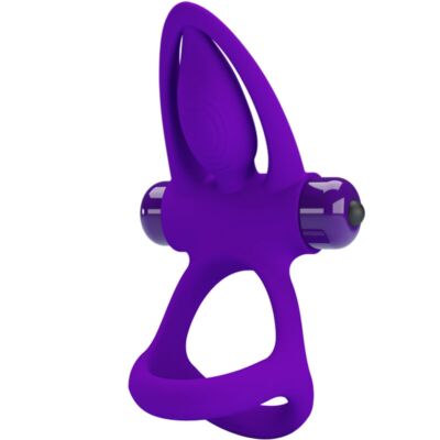 Purple Sensual Vibrating Ring