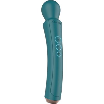 Curved Massager Wand - Green